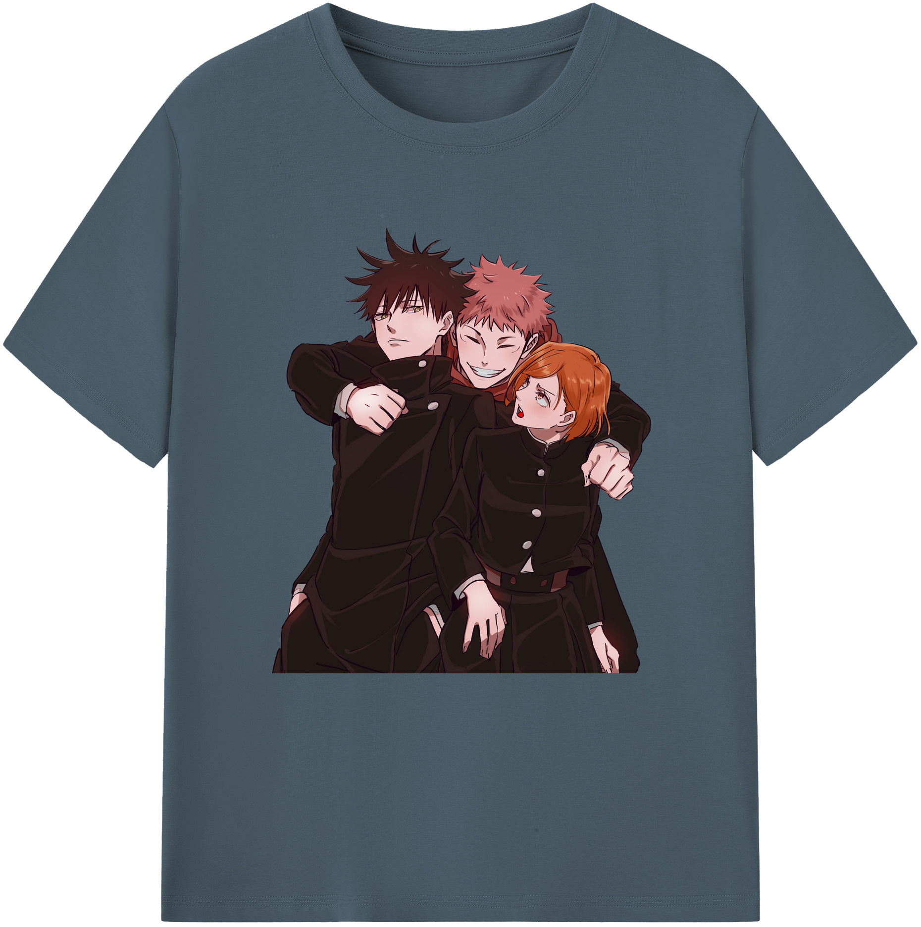 （画像用） 呪術廻戦 Jujutsu Kaisen 綿100％半袖Tシャツ（フロントプリント）